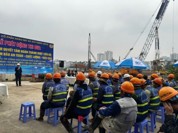 Tổ chức Lễ phát động thi đua tại Dự án: Công trình xây dựng Bệnh viện đa khoa tư nhân Y Cao.