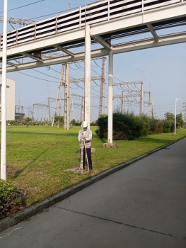 Thi công đo kiểm tra lún nghiêng tại nhà máy Nhiệt điện Hải Phòng 1&2.