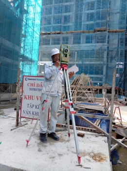 Quan trắc Lún, quan trắc nghiêng công trình Xây dựng nhà ở cao tầng để bán thuộc dự án XD HTKT các khu đất ô quy hoạch C12, C13 tại Long Biên, Hà Nội.