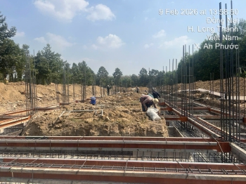 Thi công Dự án Xây dựng, nâng cấp Tiểu đoàn 5/ Phân hiệu miền Nam/ Trường Trung cấp kỹ thuật Tăng thiết giáp