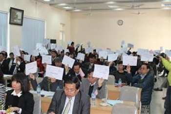 Đã thông qua Nghị quyết đại hội đồng cổ đông lần đầu