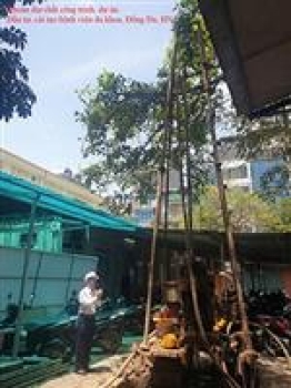Thi công khoan khảo sát địa chất Dự án: Đầu tư cải tạo, nâng cấp Bệnh viện đa khoa Đống Đa, Hà Nội