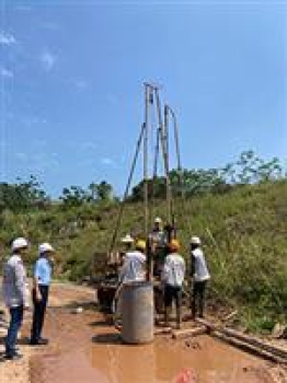 Thi công khoan khảo sát địa chất Dự án: Khu phố đi bộ khu đô thị mới trung tâm Thành phố Thái Nguyên.