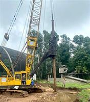 Thi công cọc khoan nhồi thí nghiệm và cọc khoan nhồi đại trà Dự án: Hệ thống phát điện tận dụng nhiệt khí thải dây chuyền sản xuất xi măng của Nhà máy xi măng Duyên Hà