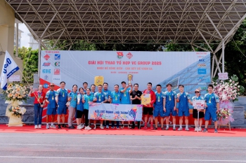 Đội tuyển Công ty USCO tham gia Hội thao nhân kỷ niệm 70 năm ngày thành lập Tổng Công ty Tư vấn xây dựng Việt Nam - VNCC