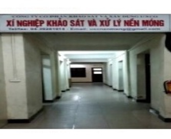 XN Khảo sát và Xử lý nền móng